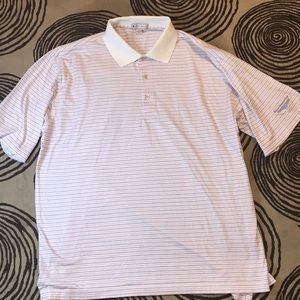 Peter Millar men’s large collared golf shirt